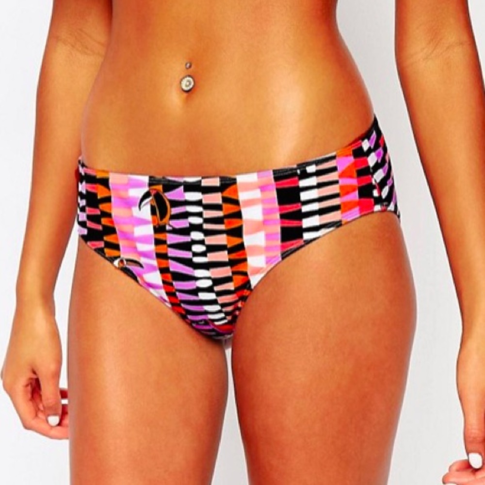 NWT ASOS Monki Geo-Tribal Print Bird Bikini Medium