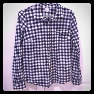 J.Crew Gingham Button-up Shirt
