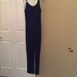 Navy Blue Jump Suit from Forever 21