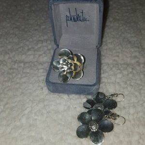 PAOLA VALENTINI RING AND EARRING SET 8