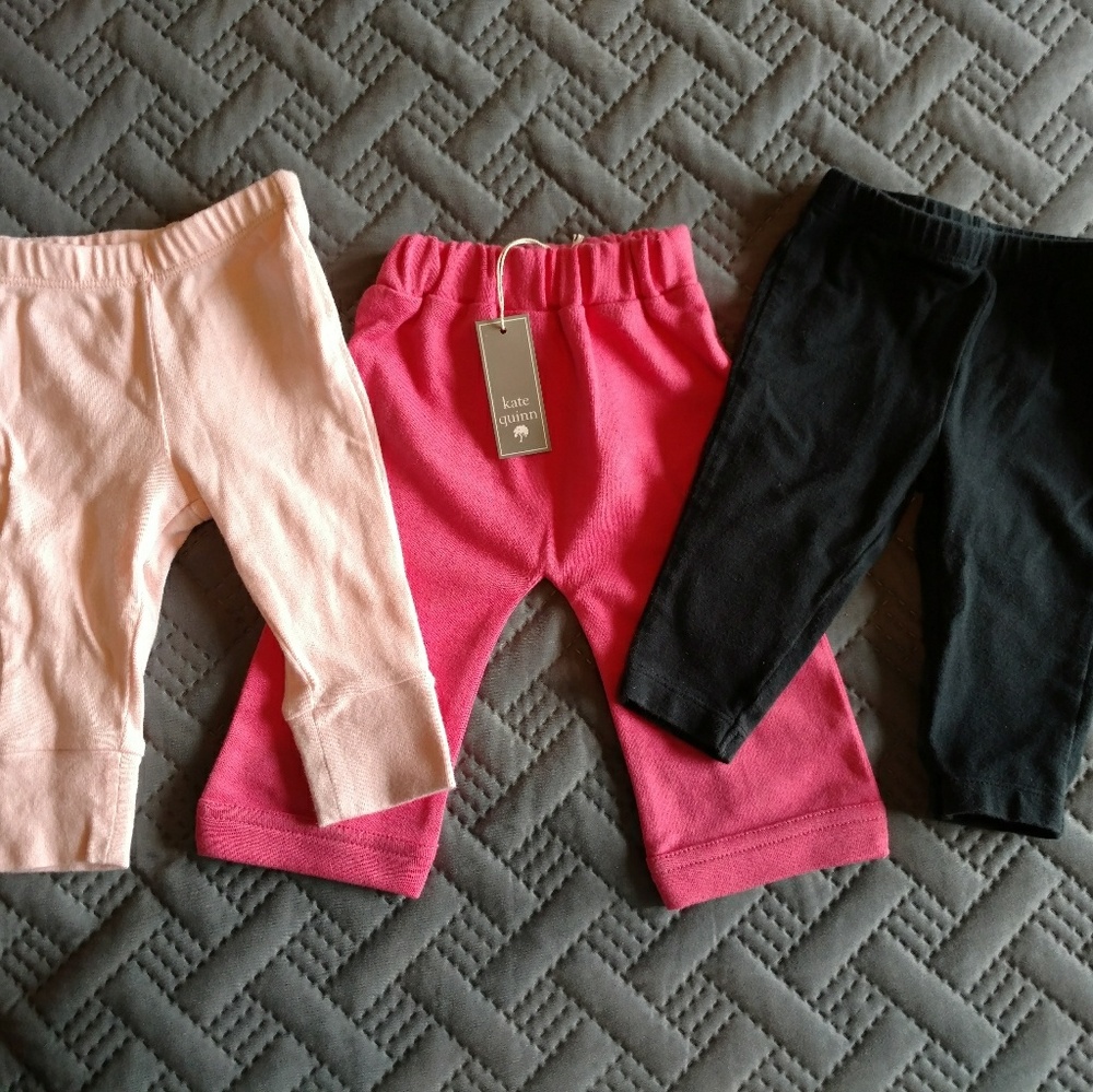 Bundle of 3 baby girl pants