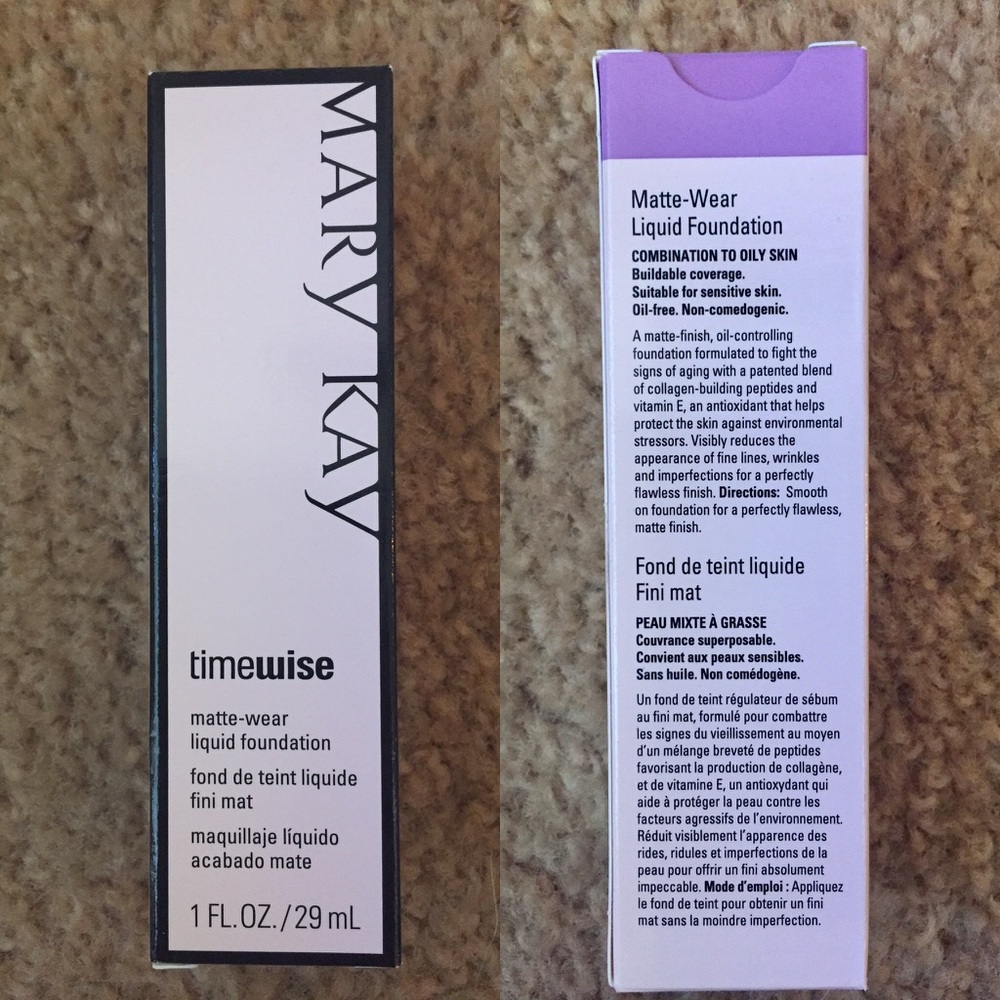 Mary Kay Matte Foundation- Beige 3