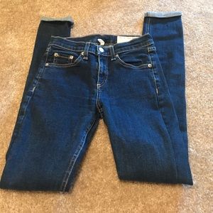 High Rise Rag & Bone Jeans