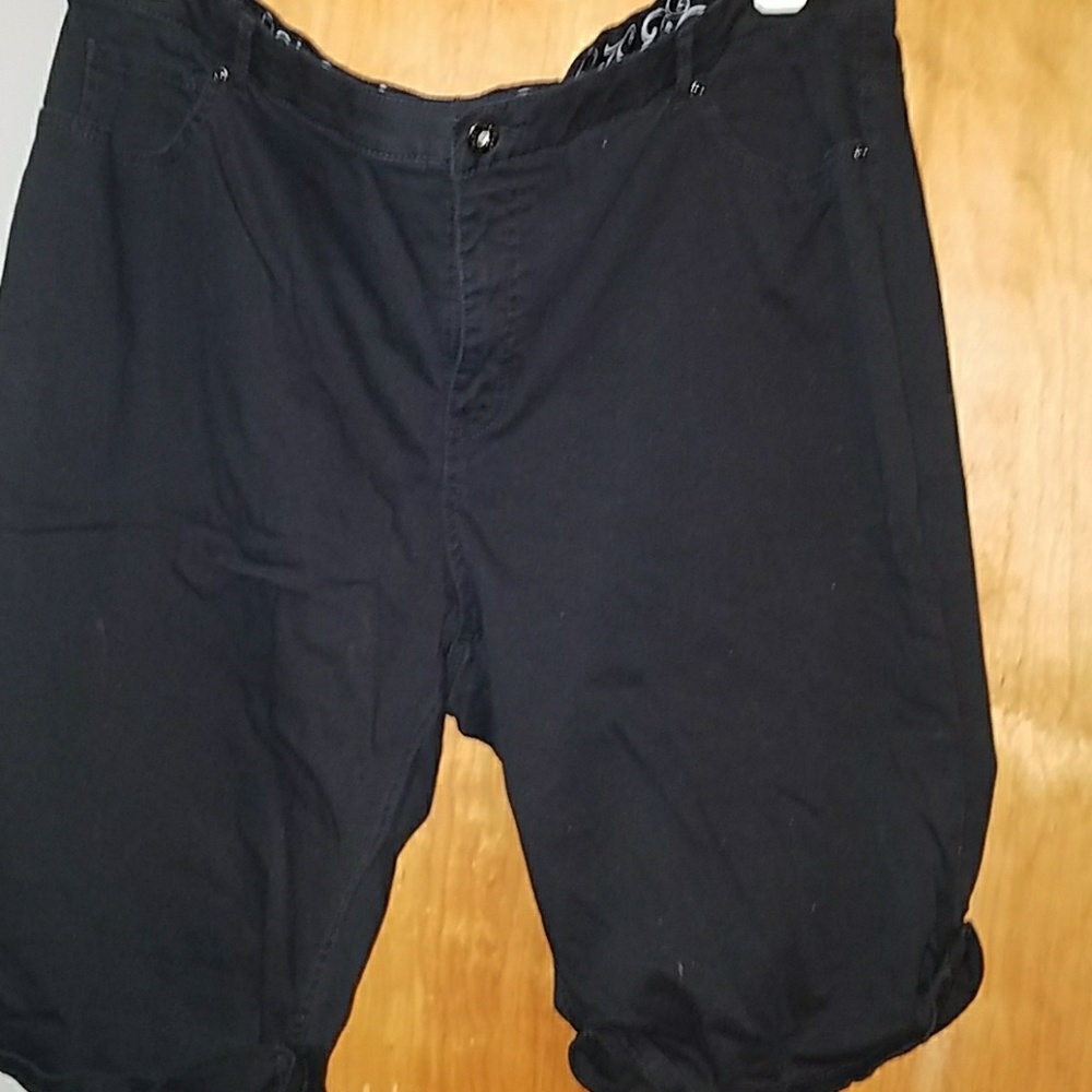 black cotton short