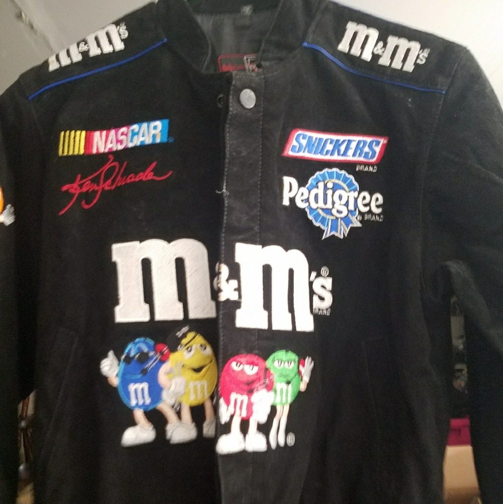 Kids Large M&Ms Nascar Jacket Ken Schrader