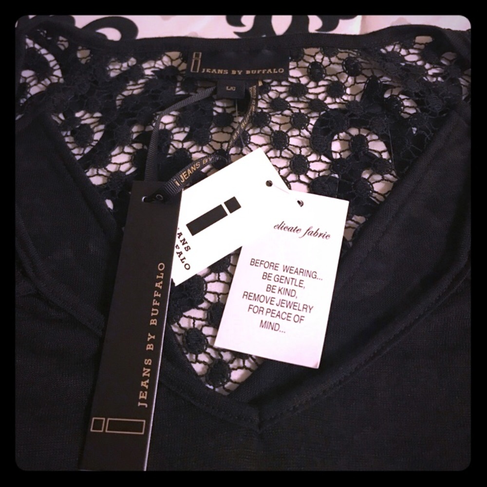 NWT*I Jeans By Buffalo Black Shirt