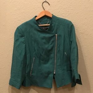 WHBM Moto Linen Jacket 14P