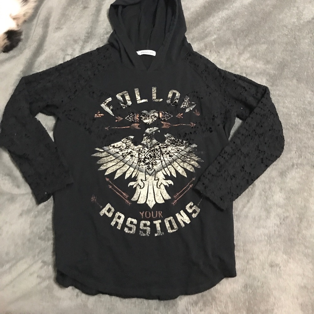 Follow your Heart Lace Hoodie