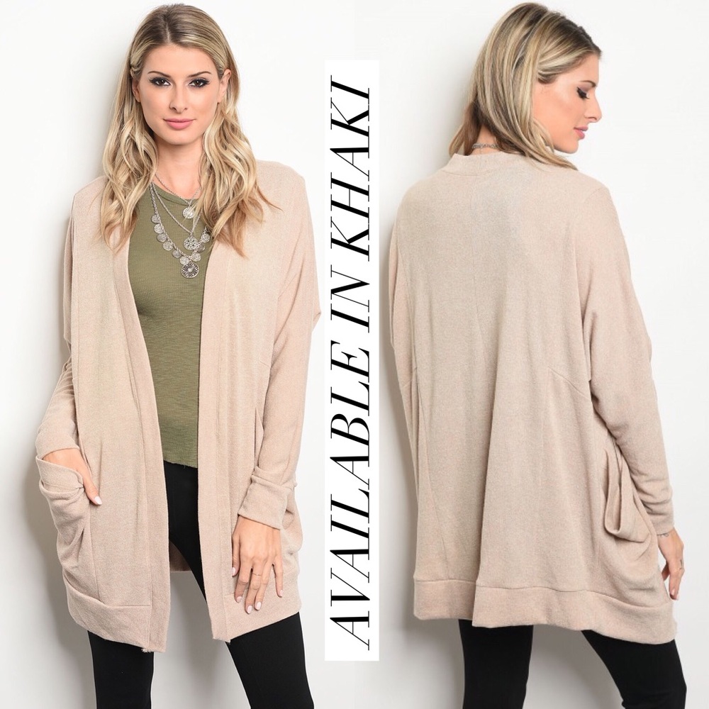 | COZY OVERSIZED CARDIGAN | - Picture 4 of 6