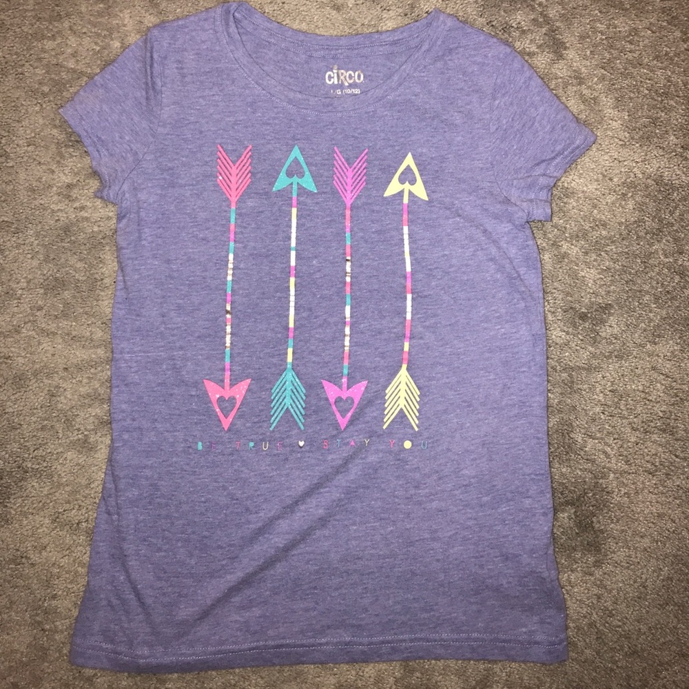 Circo short sleeve arrow t-shirt size Lg 10/12