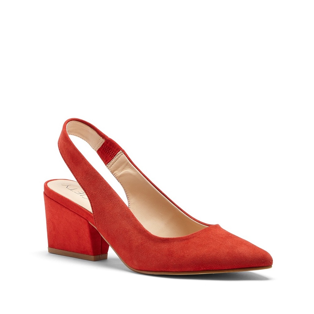 Phoebe Sole Society Block heel slingback NWOT