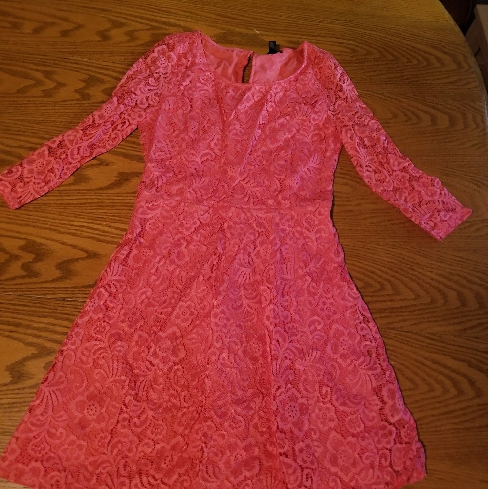 Pink dress