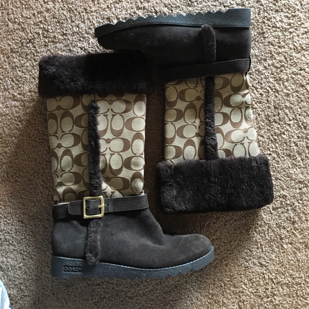Coach snow boots