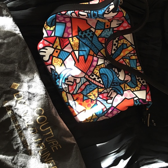 Donald Pliner Britto Bag with dust cover - Picture 1 of 3