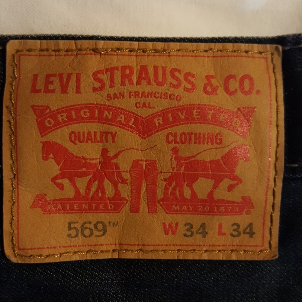 LEVI 569 34X34 Jeans