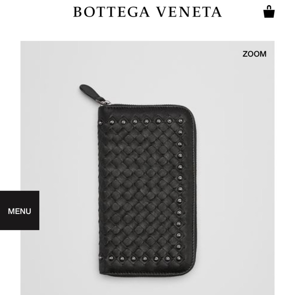 Bottega Veneta Grey Wallet  *soldout*