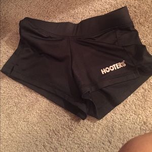 Black Hooters Shorts perfect for Halloween!