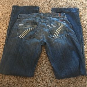 7 For All Mankind Jeans. Dojo. 32x34.