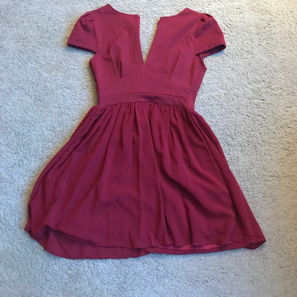 Red dress