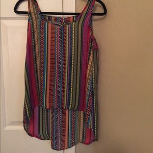 Patterned Tank Top
