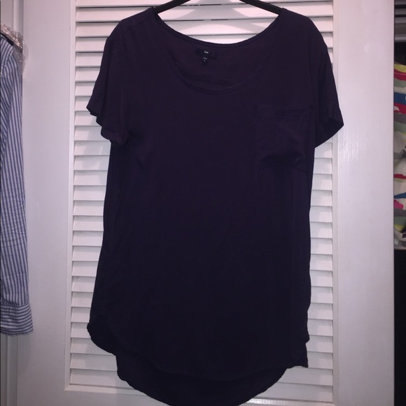 gap boyfriend high low t shirt - Picture 2 of 5