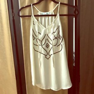 Beautiful black stitching design top