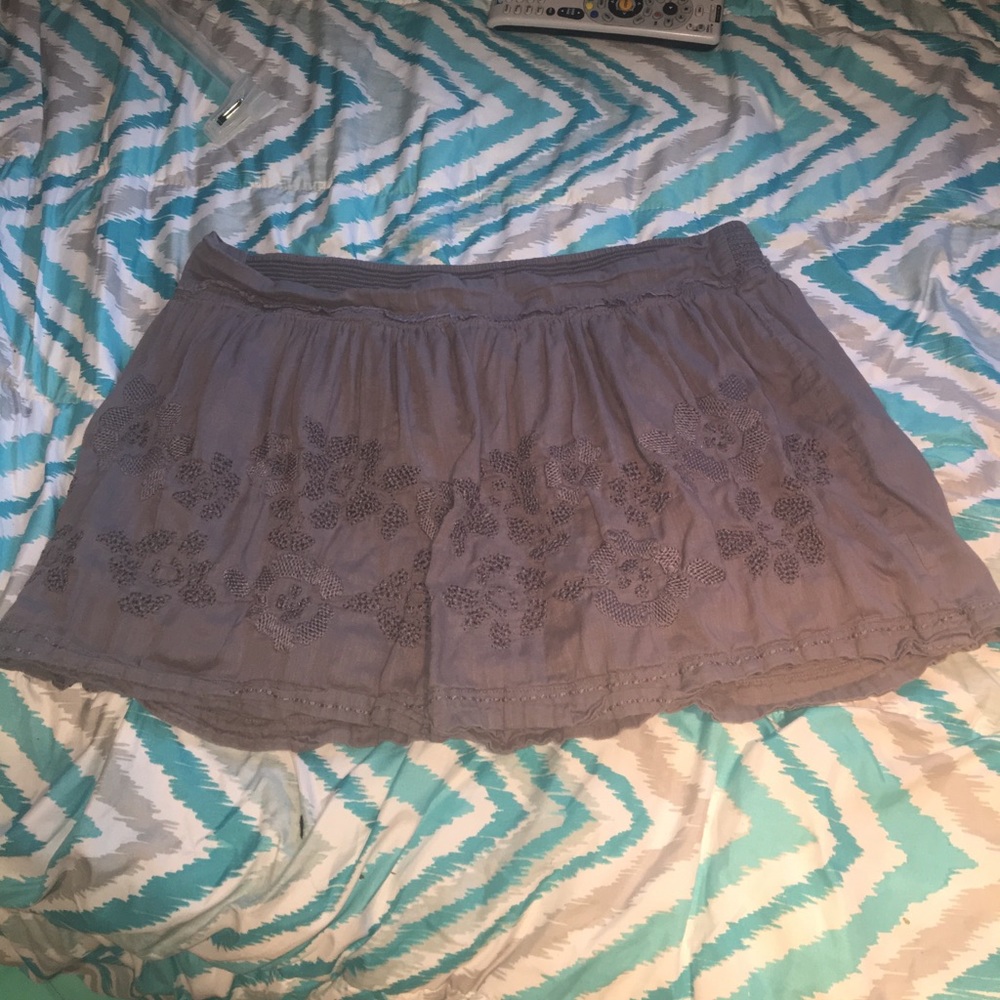 Gray skirt