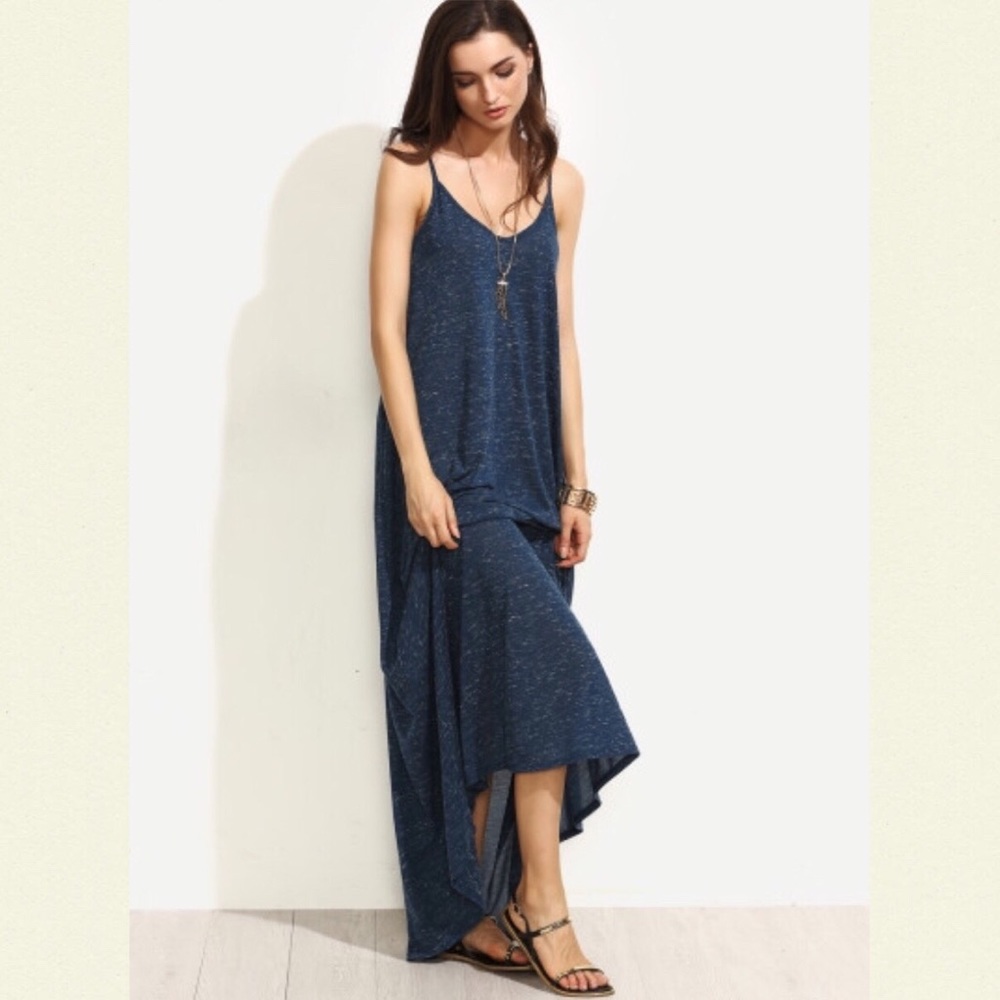 Spaghetti strap maxi dress