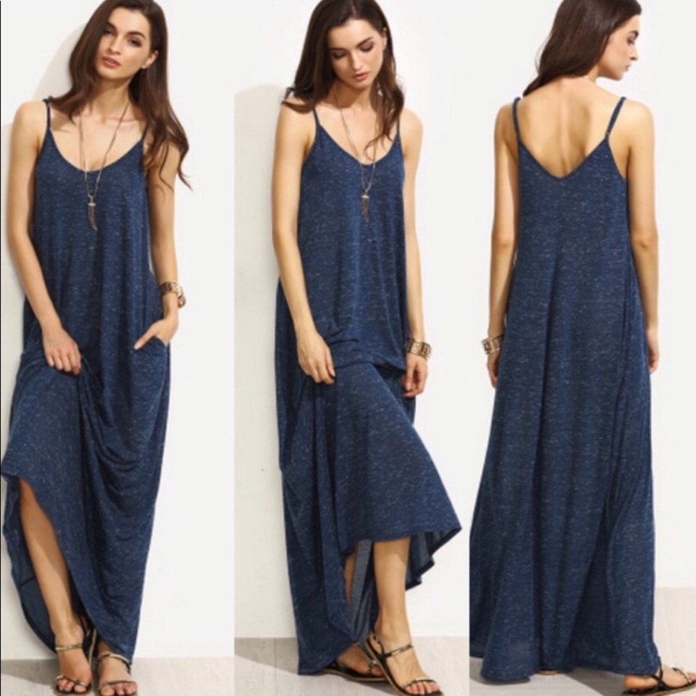 Spaghetti strap maxi dress - Picture 8 of 8