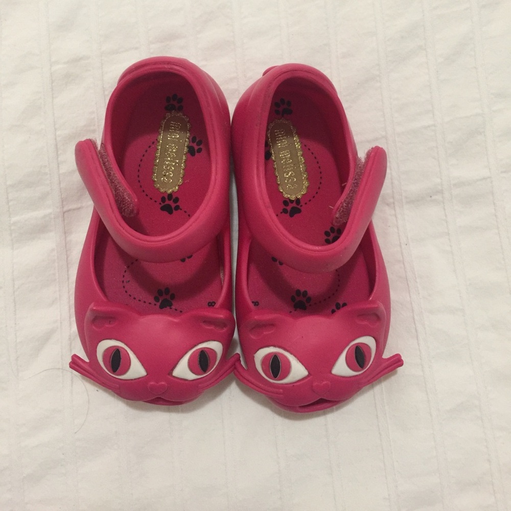 Mini Melissa cat shoes