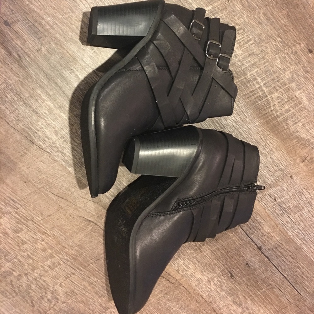 Black booties