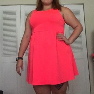 Neon Pink Forever21 Dress