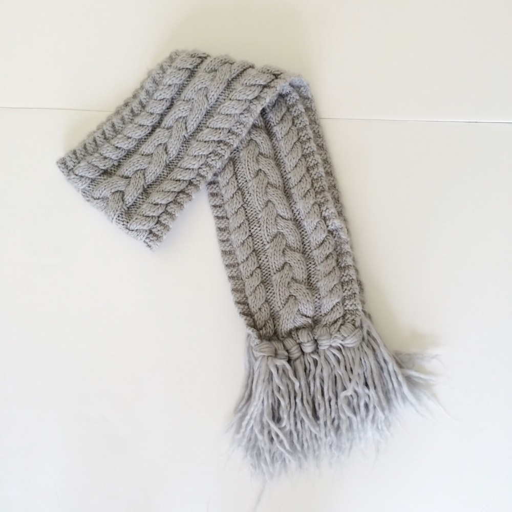 Cozy Grey Scarf