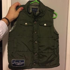 Boys Lucky Brand Size 2T puffer vest