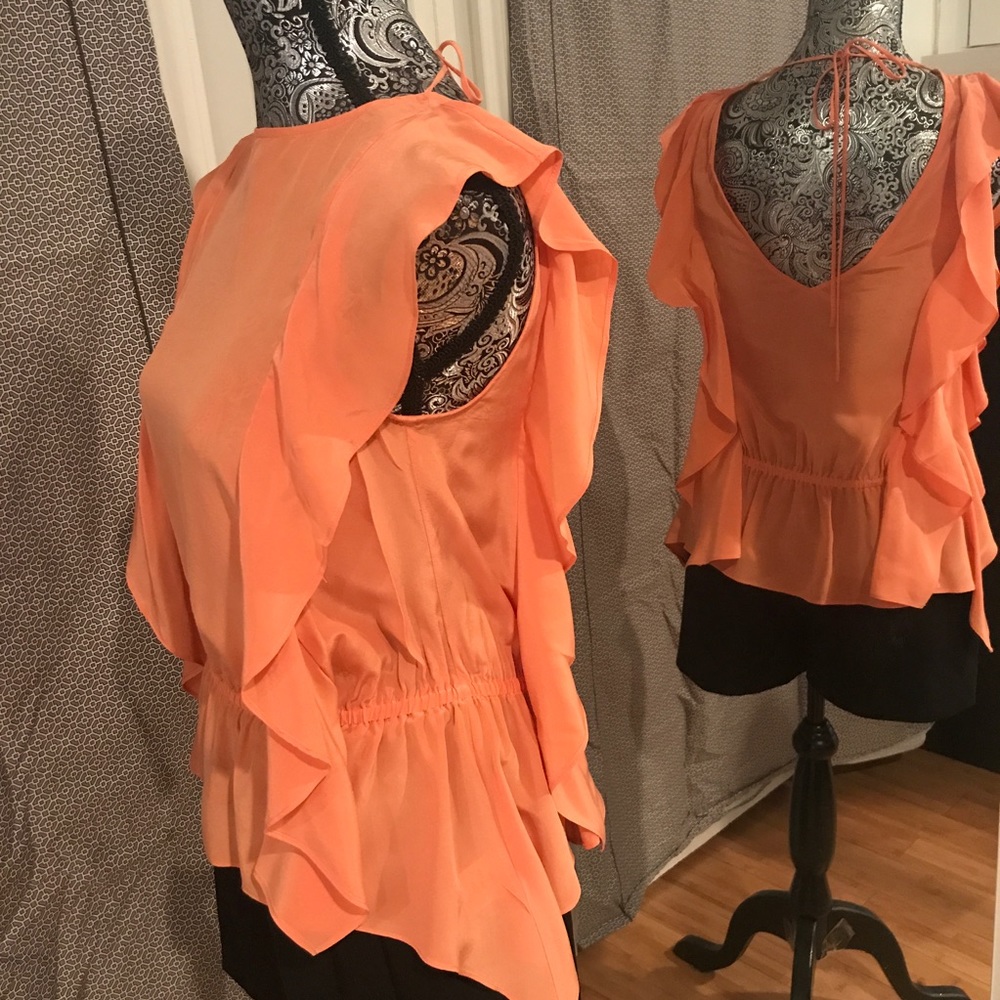 Alice + Olivia silk blouse