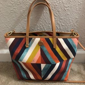 Tory Burch Kerrington Mini Square Tote