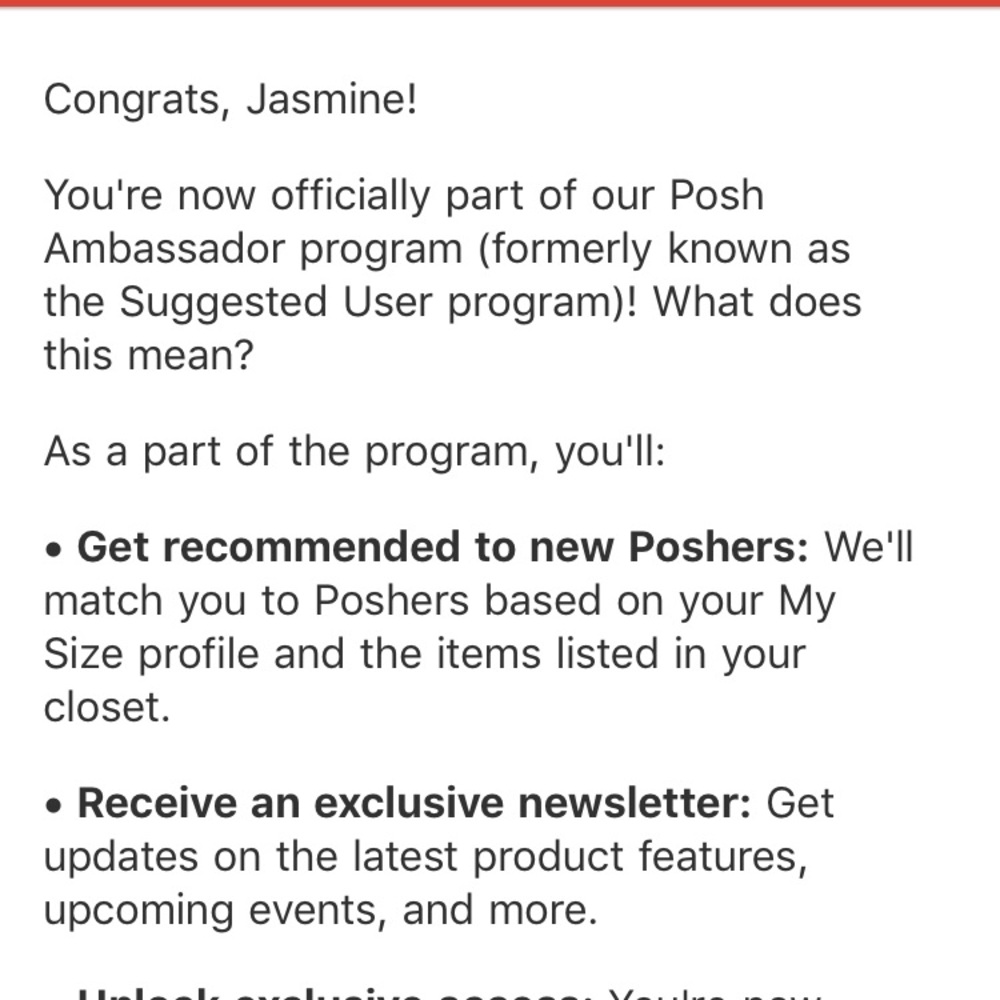 Posh Ambassador & Affiliate✨