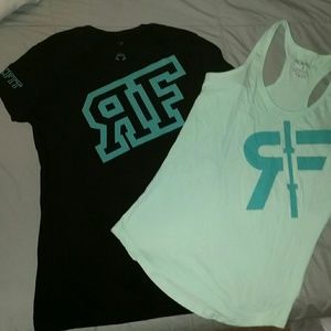 Rokfit tshirt and tank top