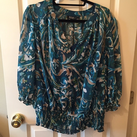 A.N.A. Blouse - Picture 1 of 5