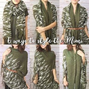 💰SALE TODAY💰LULAROE Knit MIMI scarf, wrap poncho