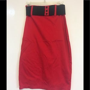Rock Steady Pencil Skirt w/ belt