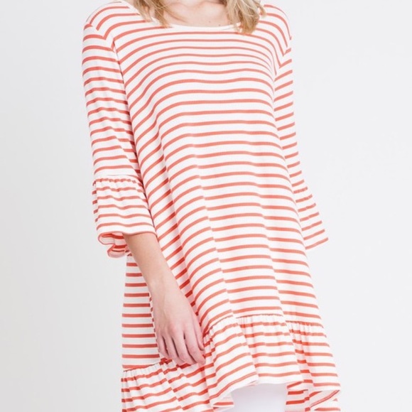 Striped Tunic Top - Picture 1 of 5