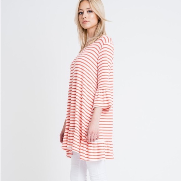 Striped Tunic Top - Picture 3 of 5