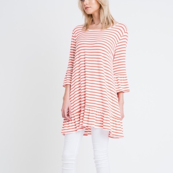 Striped Tunic Top - Picture 4 of 5
