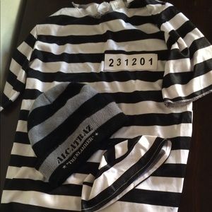 Unisex 10-12 Prison/Alcatraz Costume
