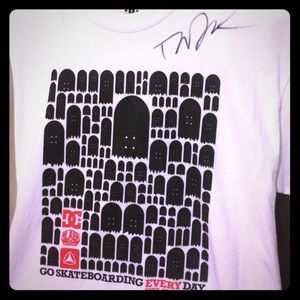 Autographed Rob Drydek go skate day circa 2008