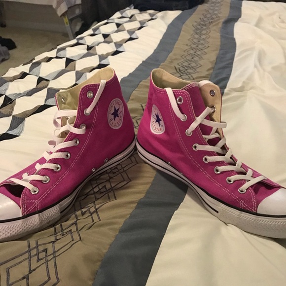 mens pink converse size 13