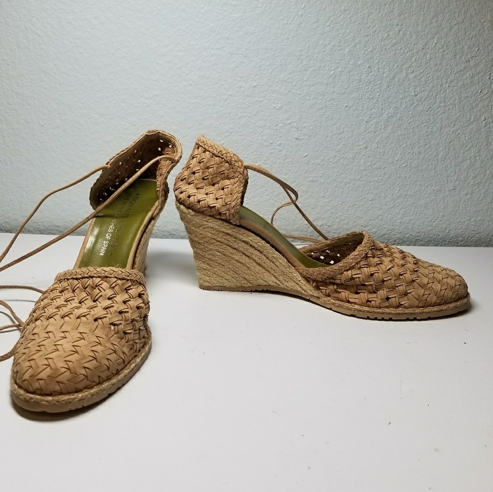 DONALD PLINER wedge espradille shoes