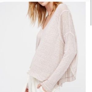 NEW!! With tags Free People Shadow Tee