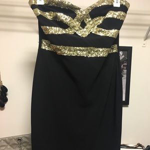 Charlotte Russe black Bodycon mini dress